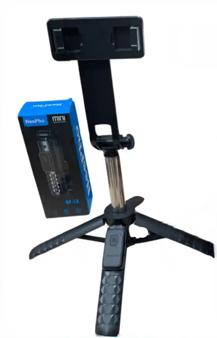 NeePho NP-L8 3-IN-1 Mini Four-Legged Selfie Stick With Wireless Remote for Cellphones